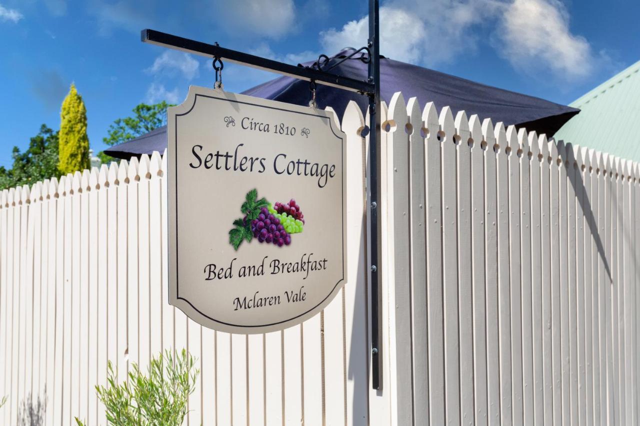 Settlers Cottage Mclaren Vale Εξωτερικό φωτογραφία